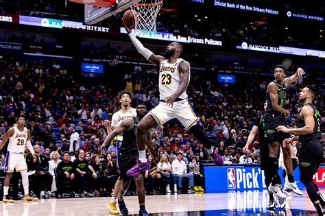 Los Angeles Lakers at New Orleans Pelicans odds, picks and .